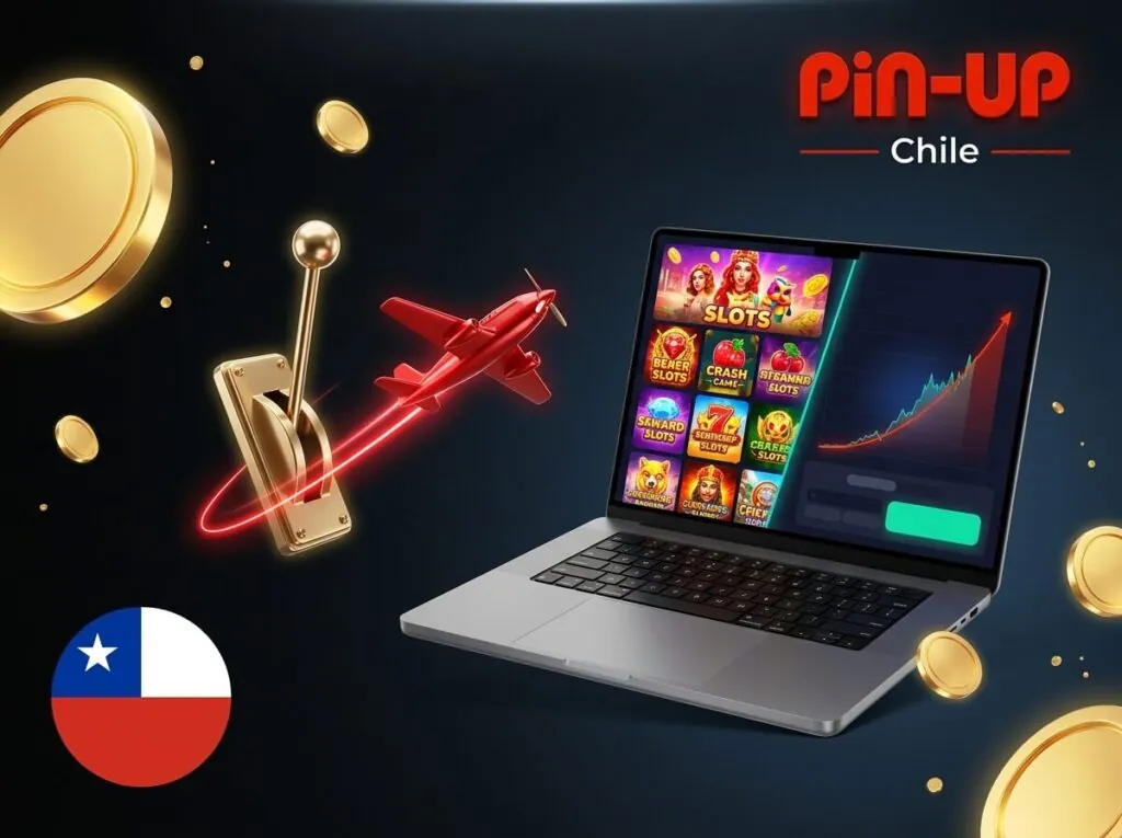 Juegos Crash y tragamonedas de Pin-Up Chile con dinámicas de alto ritmo.