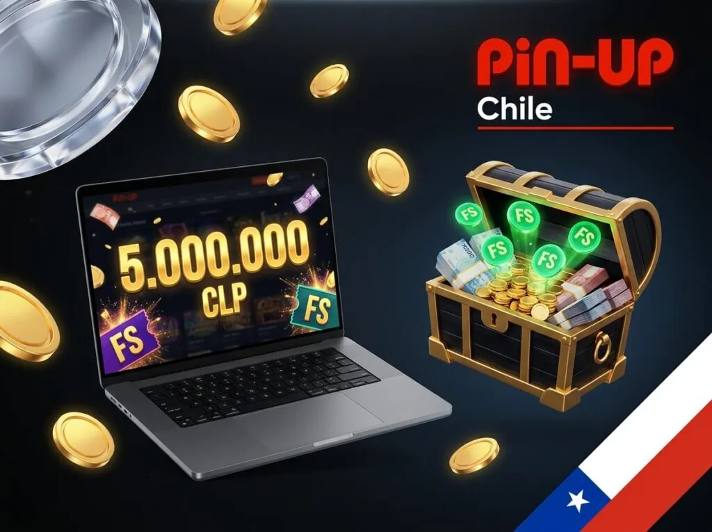 Promociones con premios en CLP y giros gratis disponibles en Pin-Up Chile.
