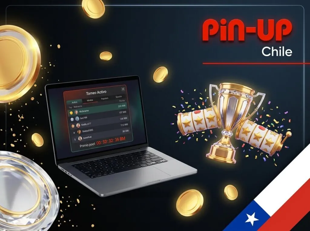 Participa en torneos exclusivos de Pin-Up Chile para competir por grandes premios.